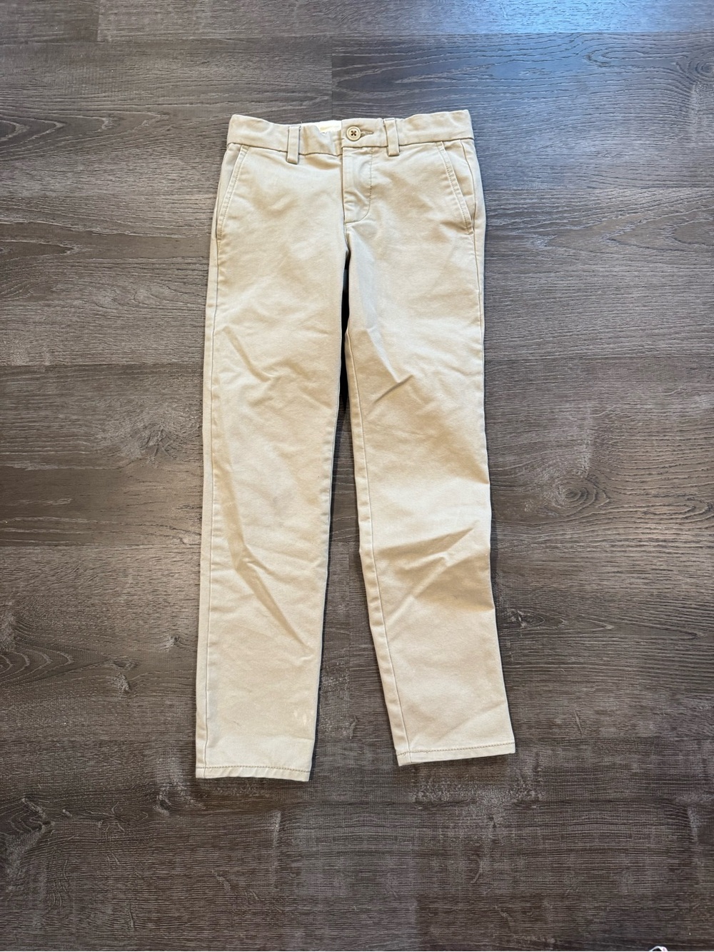 GAP Kids Beige Slim Chino Pants